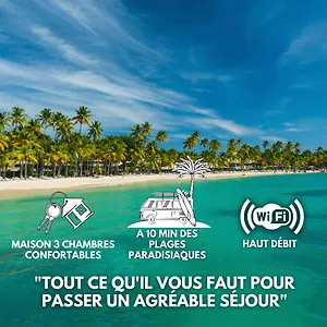 Charmante Maison 10min De La Sainte-Anne (Grande-Terre)